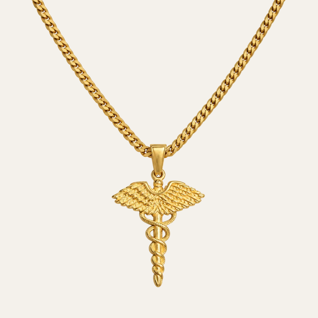 Caduceus Necklace