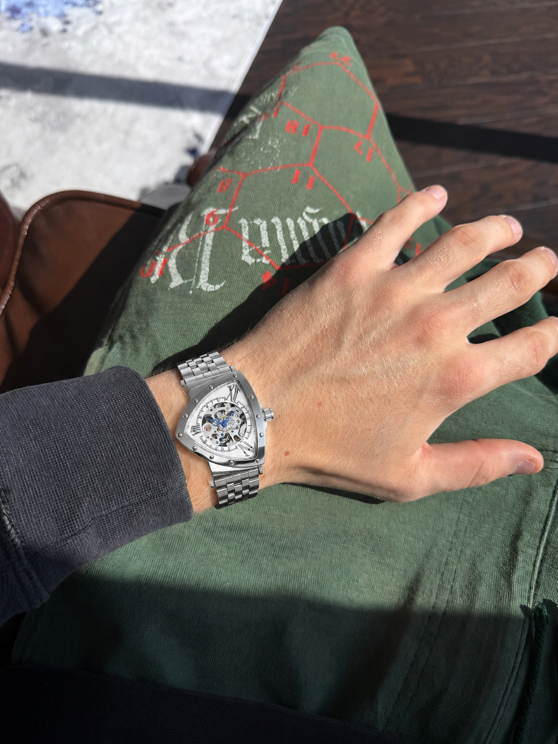 TRIAD SKELETON WATCH