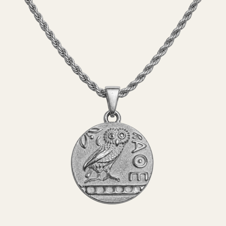 Athenian Owl Necklace