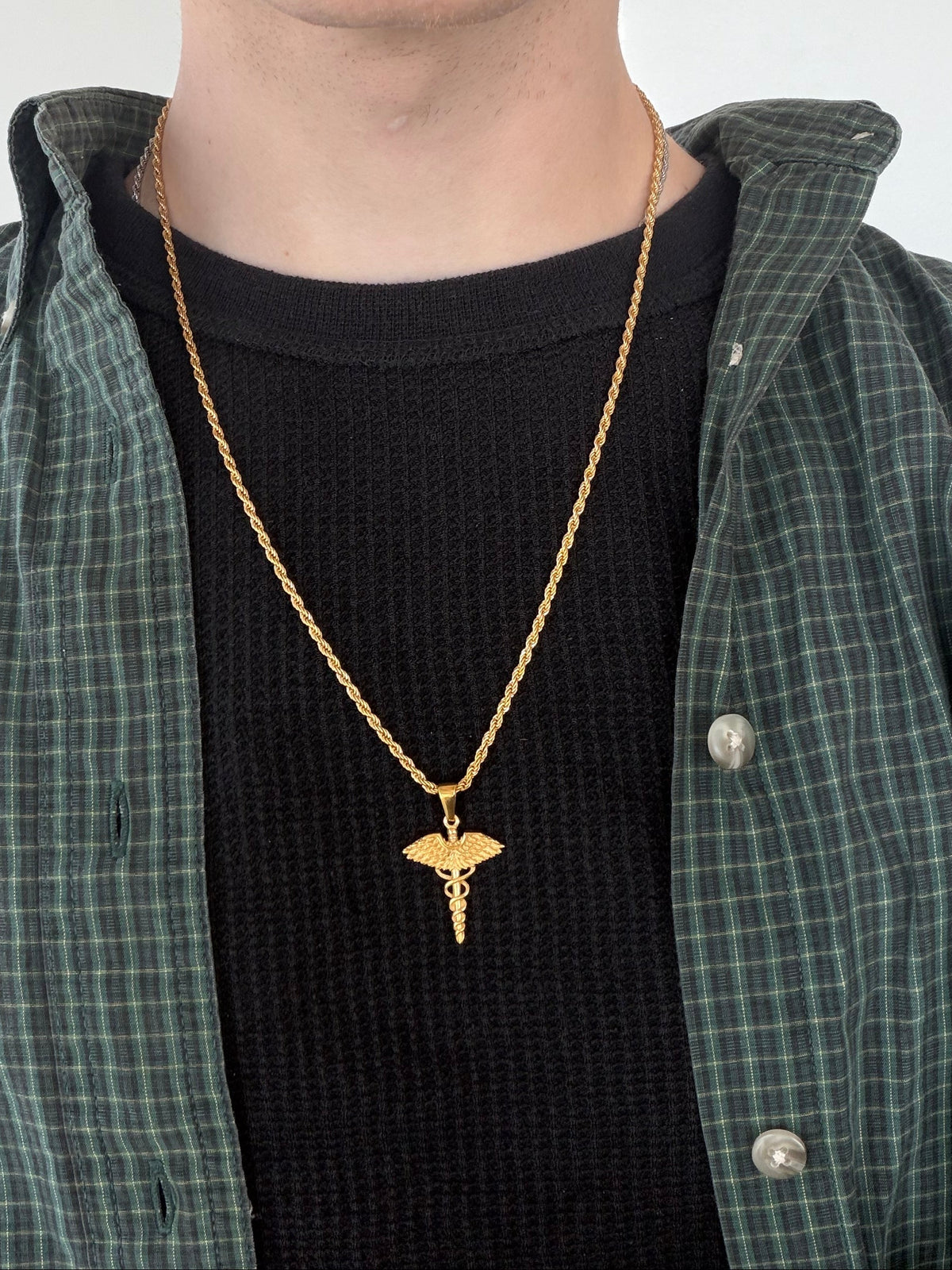 Caduceus Necklace