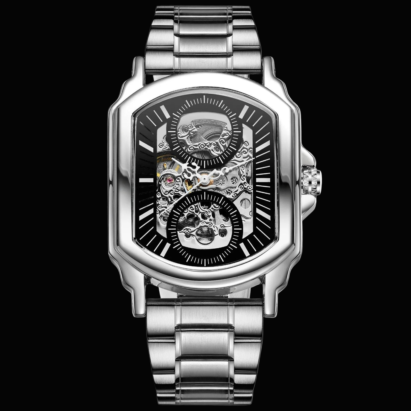 SKELETON CLOCK WATCH
