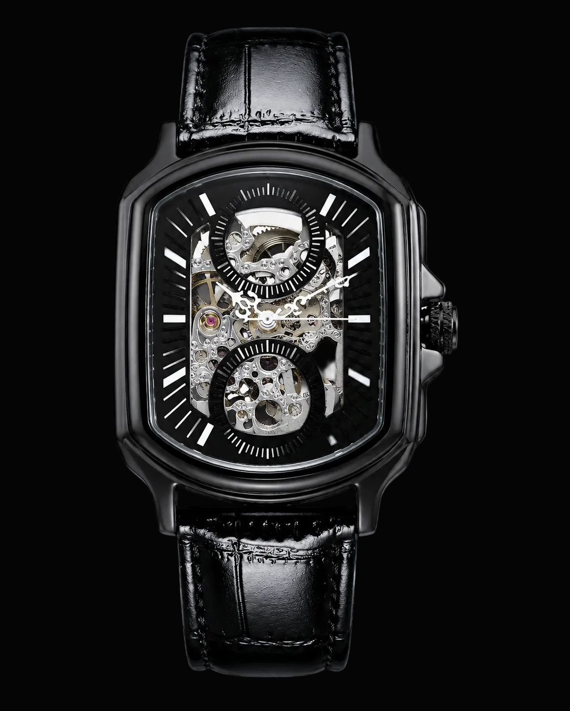 SKELETON CLOCK WATCH