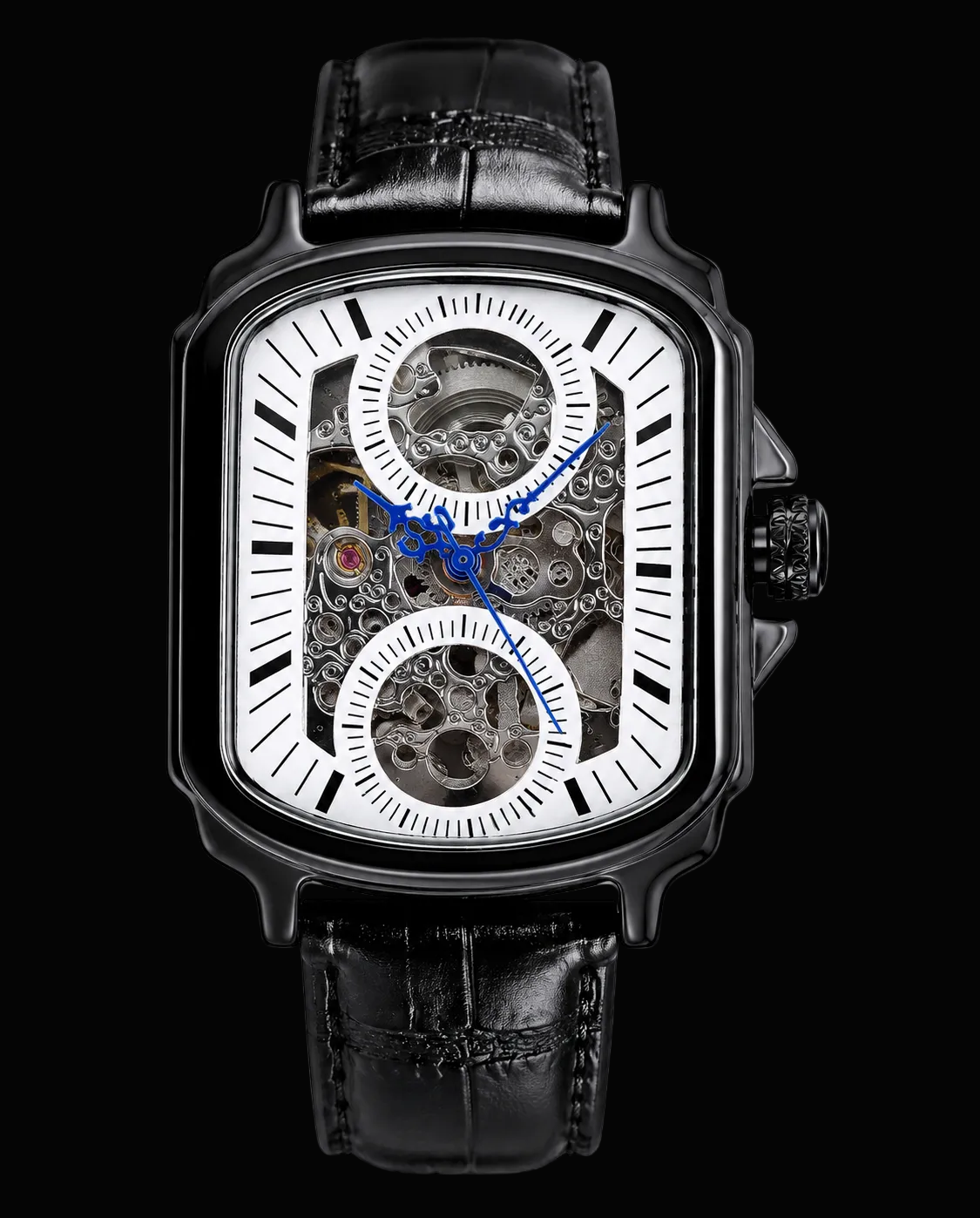 SKELETON CLOCK WATCH